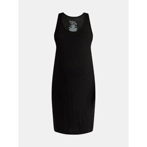 Time Amd Tru Black Sleeveless Maternity Dress